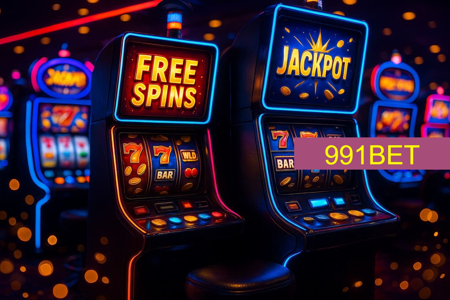 Diversos jogos de caça-níqueis